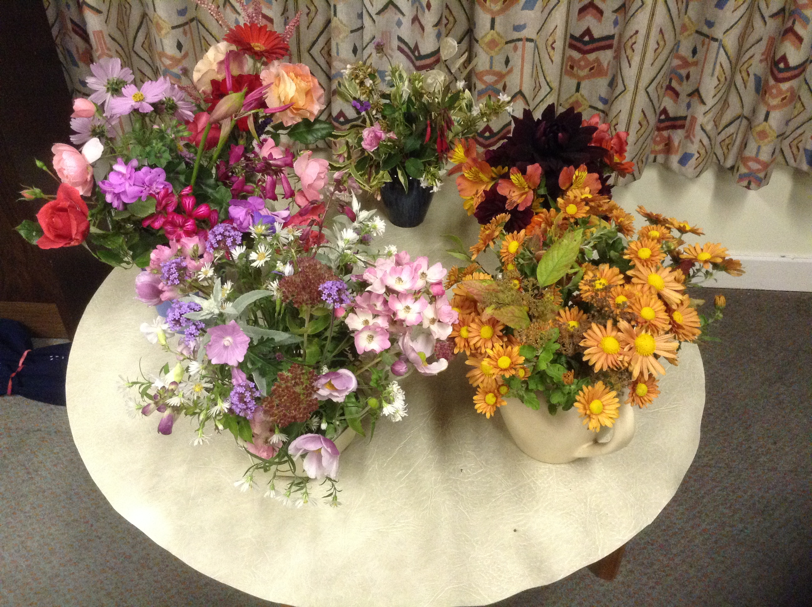 October flowers 2018